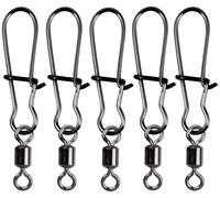 Gamakatsu Hyper EZ Snap # 4 with Swivel 48 kg, 5 unidades)