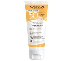 Gamarda - Protector solar facial SPF50 orgánico 40 ml