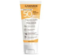 Gamarde fluido protector solar facial 50 con ingredientes 100% natural