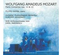 GAMBA FILIPPO (piano) - Piano concertos Concerto per piano n.11 K 413 in FA (1782) Concerto per piano n.13 K 415 in DO (1782)