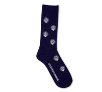 GAMBEA Calcetines Atlético de Madrid Fundacional Monocromo, 41-46. Calcetines Atlético de Madrid. Producto Oficial Tallas 41-46 y 36-40. Caña Media
