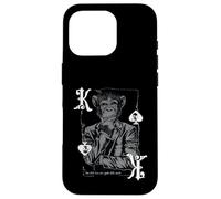 Gambling Monkey King Spades :-: Funny Poker Player Design Carcasa para iPhone 16 Pro