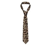 Gambo Corbatas de leopardo para hombre, corbatas de negocios, corbatas suaves, para boda, caballero, corbata formal, Como se muestra en la imagen, Taille unique