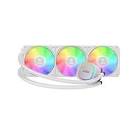 GAMDIAS AURA GL360 V2 WH sistema di raffreddamento per computer Processore Raffreddatore di liquidi tutto in uno 12 cm Bianco (AURA GL360 V2 ARGB LIQUID COOLER WHITE)