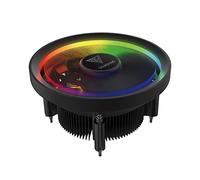 GAMDIAS BOREAS E1L-010 Enfriador de CPU, enfriador de aire de CPU, ventilador de CPU, iluminación ARGB totalmente personalizable, efecto LED integrado, compatible con Intel
