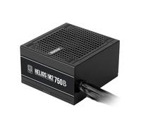 GAMDIAS Helios M2-750B (EU) Fuente de Alimentación No Modular para Carcasa ATX de PC, 750W, 80 Plus Silver, ATX 3.1, Diseño DC a DC, Protección Pesada, Cables Planos, Negro