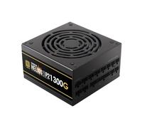 GAMDIAS Helios P2 1300W PC-ATX - Fuente de alimentación (1300 W, ventilador PWM silencioso, 135 mm, 80 Plus Gold, listo para ATX 3.0 y PCIe Gen 5.0, cable 12VHPWR, incluido