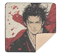 Game Anime - Tapete grande antideslizante para actividades de bebé, para interiores y exteriores, no tóxico, tapete de juego para viajes, para bebés y niños pequeños, 50 x 50 pulgadas