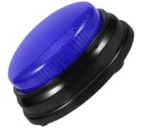 Game Button Prop Party Prop Button with Light and Alarm Sound for Competition Game