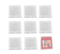 Game Card Cartucho,9 piezas Caso de Protección de Cartucho de Juego De Almacenamiento Caja De La Caja Cubierta De Polvo Funda Protectora De Plástico Transparente para Gameboy, Bolsillo de Gameboy