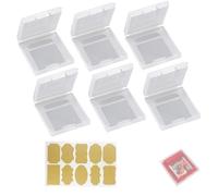 Game Card Cartucho De Almacenamiento,Caja De La Caja Cubierta De Polvo,6 PCS Protectores de Juegos,Juego de Protección de Tapa Transparente,Para Gameboy Pocket,GB/GBC/GBP