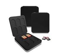 Game Card Case for Nintendo Switch2, Card Holder with 12 Cartridge Slots,Card Storage Case for Switch 2 (Black)
