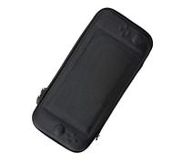 Game Console Case, Travel Carrying Case, Waterproof EVA Bag, Shockproof Interior, Cable Organizer, Portable Storage for Controller Dock Charger, 11.81x5.51x1.57 Inches