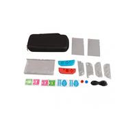 Game Console Protective Case Carrying Storage Bag Set with Screen Protector Thumb Grips Caps for Switch Console