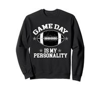 Game Day Is My Personality Jugador de fútbol Americano Sudadera