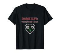 Game Day The Only Therapy I Acept Basketball Fan Camiseta