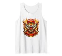 Game Days Tiger, Mascot High School Deportes Tigres Espíritu Camiseta sin Mangas