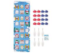 Game De Curling De Table - Jeux De Société Portables Avec 16 Pierres De Curling | Toy Préféré De La Fête Portable Pour Les Fans, L-es Garçons, Amateurs, Amis, Filles, Étudiants, ADU