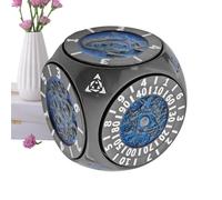 Game Dice, 7-in-1 Standard Set for Board Play, Rotating Geometric Dice with Numbered Faces and Smooth Rolling Design, Gaming Companion for Family Couples Adults Teens Kids Travel