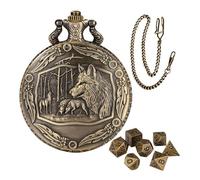 Game Dice Watch Case, Watch Shell Dice Game Set, Retro Dice Game Watch, Role Playing Dice Game, Dice Watch Toy for Parties, Family Gathering Dice Set, Themed Party Dice Watch, Retro Watch Dice Shell