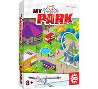 Game Factory 646050 My Park, construye tu Parque temático, Genial Juego de Cartas, Juego Familiar para 2-5 Personas a Partir de 8 años, Juego de Mesa