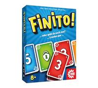 Game Factory 646090 Finito, emocionante Cartas para 2-6 Jugadores, rápido para Adultos y niños a Partir de 8 años, Juego Familiar, Color