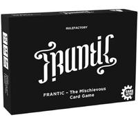 Game Factory 646226 Frantic-The Mischievous Card Game - Juego de Cartas (versión en inglés, Color Blanco y Negro)