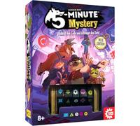 Game Factory 646284 5-Minute Mystery, búsqueda cooperativo en el Tiempo, Juego de Mesa a Partir de 8 años, Crack el código y atrapa al ladrón, Multicolor - Versión Alemana