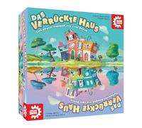 Game Factory 646312 La casa Loca, Juego de construcción turbulento para Adultos y niños a Partir de 8 años, Juego Familiar, para 2-6 Jugadores