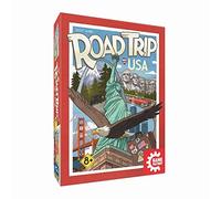 Game Factory Factory-646318 646318 Road Trip USA, Juego de Cartas a Partir de 8 años, Multicolor