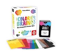 Game Factory Brain Go, el Compacto Concurso de Colores, ampliación, Juego de Preguntas para 2 a 6 Jugadores, a Partir de 12 años,El Juego está en alemán