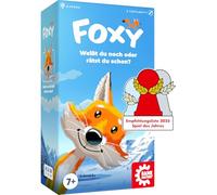 Game Factory Foxy 646083 - Juego de Cartas para niños a Partir de 7 años, Juego Familiar para 1-5 Personas, Juego de Cartas