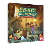 Game Factory- pequeño 646092 Treasure of Dragon-Juego de Notas para niños a Partir de 5 años, Color Tesoro