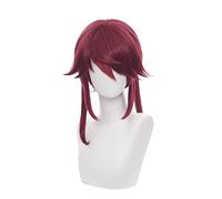Game Genshin Impact Cosplay Rosaria Wig Genshin Impact Rosaria Short Heat Resistant Synthetic Hair Wigs