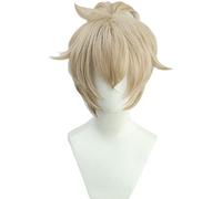 Game Genshin Impact Friend of Kaedehara Kazuha Cosplay Wig Genshin Impact Kazuha's Friend Halloween Synthetic Hair