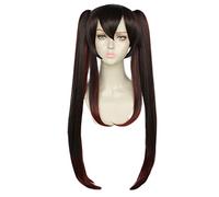 Game Genshin Impact Hu Tao Brown Long Ponytails Wig Cosplay Costume Heat Resistant Synthetic Hair Hutao Women Wigs