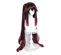Game Genshin Impact Hutao Cosplay Anime Rambut Wig Sintetis Tahan Panas Pesta Karnaval Halloween