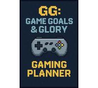 Game Goals & Glory: A Pixel-Style Gaming Planner to Track Progress, Quests & Achievements