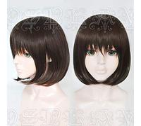 Game Life is Strange Max Caulfield Cosplay Wigs Dark Brown Heat Resistant Synthetic Hair Wig + Wig Cap