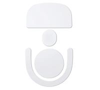 Game Mice Feet, Anti-Slip Pad, Mat Set, Professional Replacement Design, Easy to Install, Smooth Protective Base, Stable Positioning, for Work Business Travel Home Use