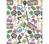 Game Mode: ON!: Video Game Themed Notebook for Ideas, Goals, and Notes. 110 Lined Pages. Soft Matte Cover