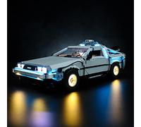 Game of Bricks Kit de luces LED para LEGO Back to the Future Time Machine 10300 (modelo no incluido)