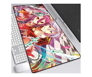 Game of Life Anime Alfombrillas de Ratón - Gaming Mousepad 900x400mm, 3mm Base de Goma Antideslizante, Superfície con Textura Especial, Compatible con ratón láser y óptico, para PC y Laptop, F