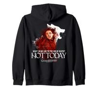Game of Thrones Arya Stark Not Today Sudadera con Capucha