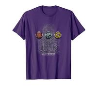 Game of Thrones For The Throne Sigils Camiseta, Hombre, Morado, 3XL
