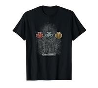 Game of Thrones For The Throne Sigils Camiseta, Hombre, Negro, XXL