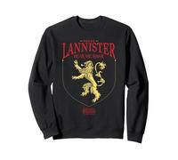 Game of Thrones House Lannister Sigil Sudadera, Unisex para Adultos, Negro, S