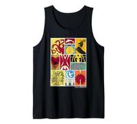 Game of Thrones House Sigils Squares Camiseta sin Mangas