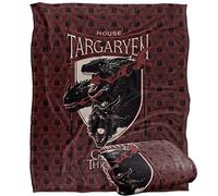 Game of Thrones House Targaryen Officially Licensed Silky Touch Super Soft Throw Blanket 152 x 127 cm