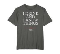 Game Of Thrones I Drink And I Know Things Camiseta